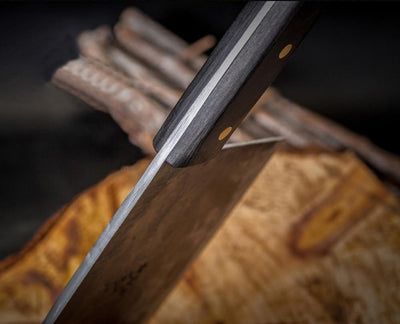 Morava Handmade Serbian Chef Knife | Hardened Carbon Steel - OpalDwell