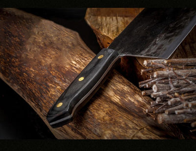 Morava Handmade Serbian Chef Knife | Hardened Carbon Steel - OpalDwell