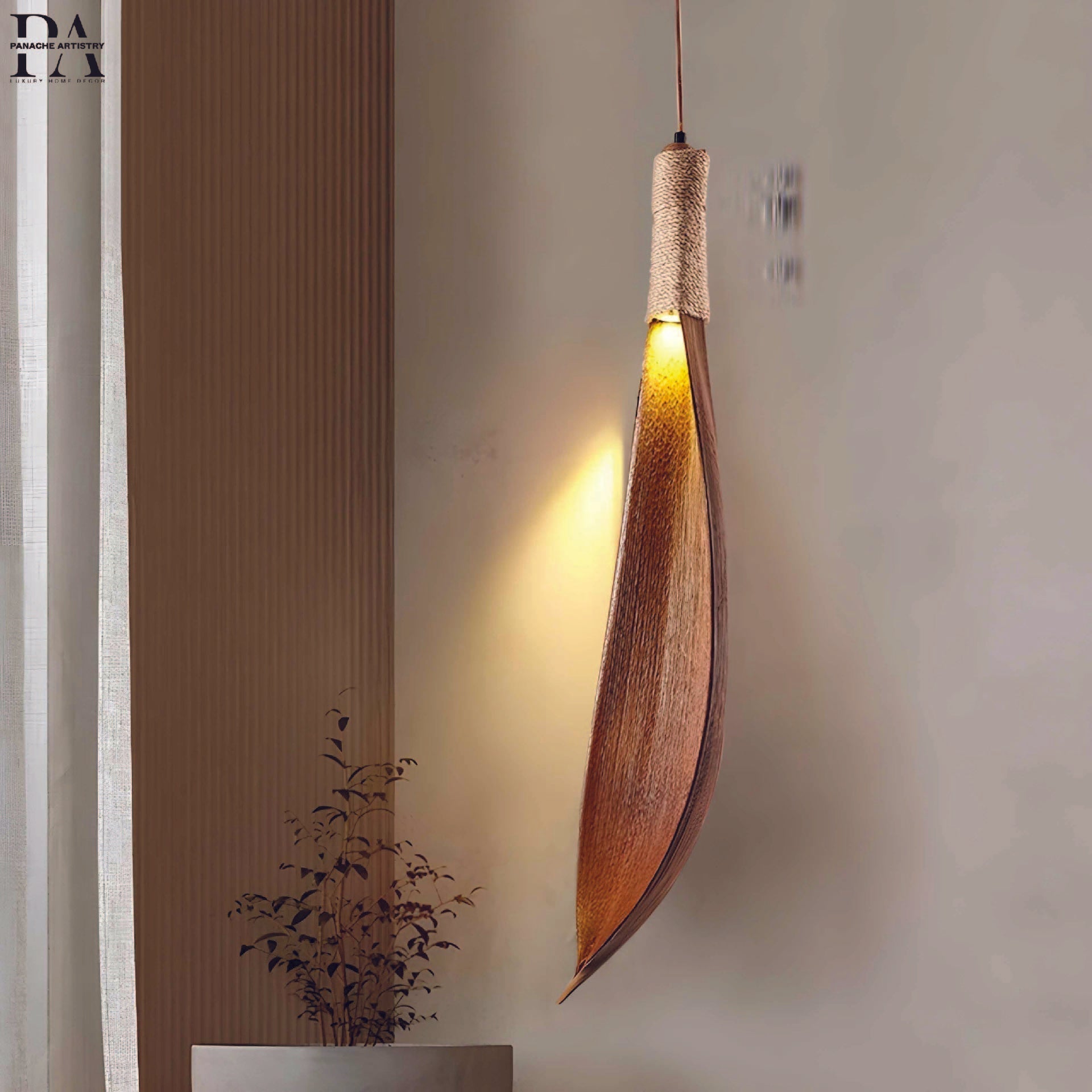 SylvaGlow Leaf Pendant Light | OpalDwell - OpalDwell