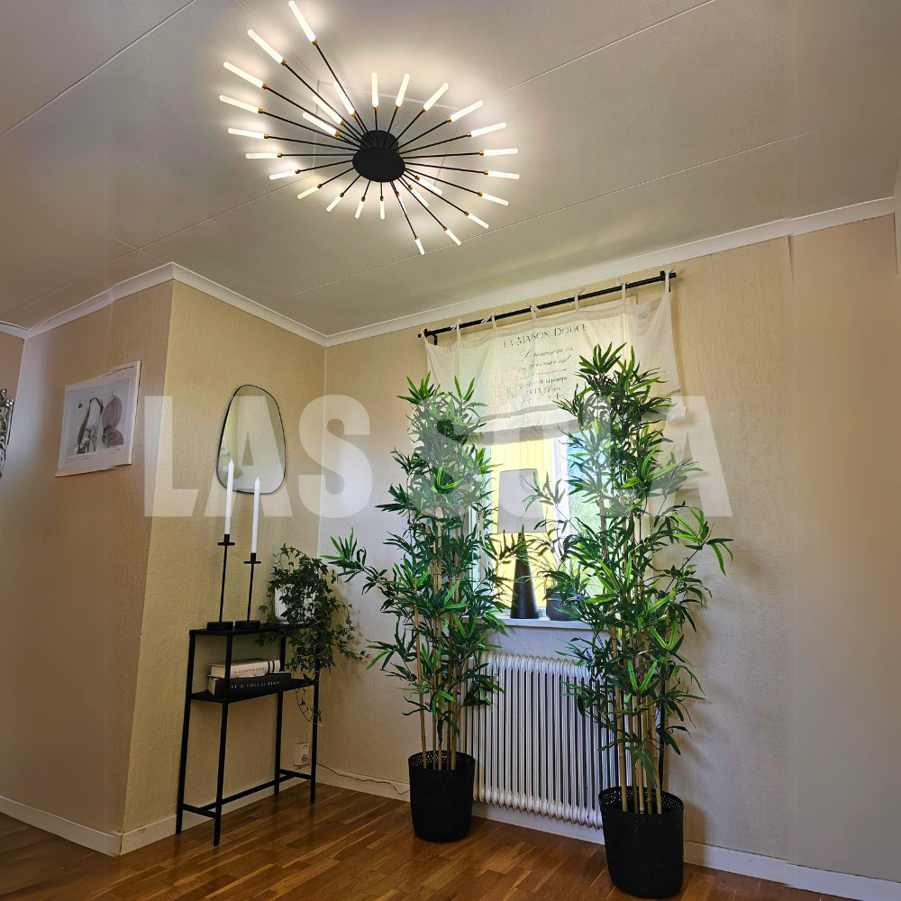 Asterra Modern Ceiling Lamp for Living Room and Bedroom OpalDwell