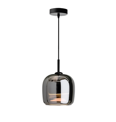 Arden Black Glass Pendant Light For Kitchen Island & Dining OpalDwell