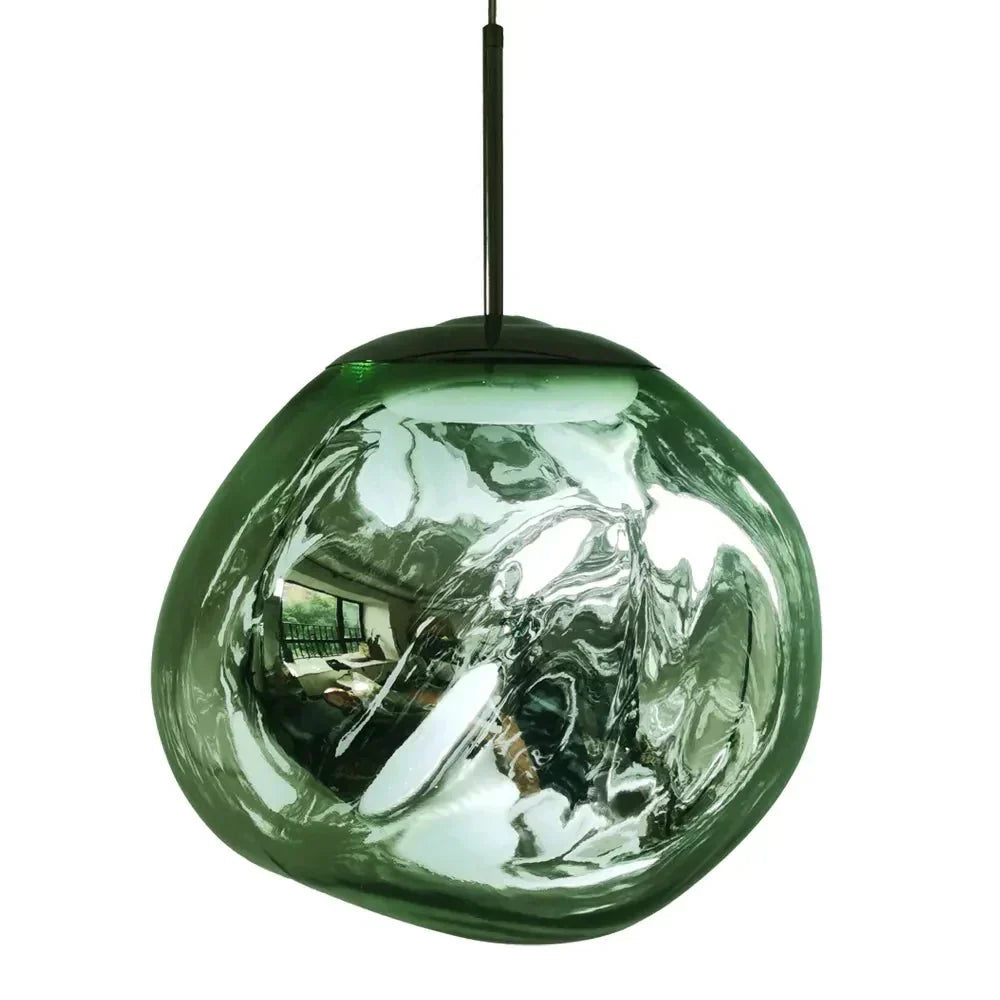 LumaMelt Elegant Pendant Light Modern Ceiling Fixture OpalDwell