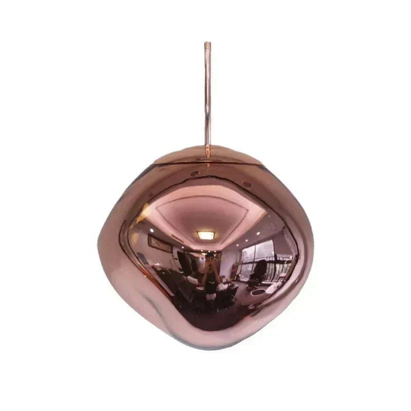 LumaMelt Elegant Pendant Light Modern Ceiling Fixture OpalDwell