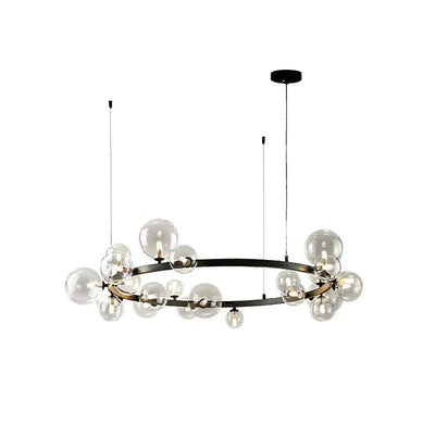 Elara Crystal Chandelier With Layered Sparkle Shine - OpalDwell