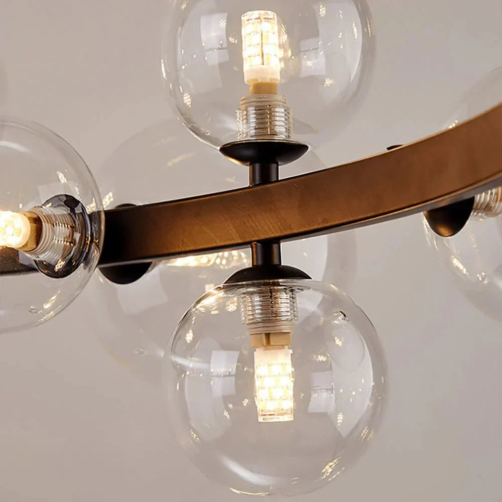 Elara Crystal Chandelier With Layered Sparkle Shine - OpalDwell