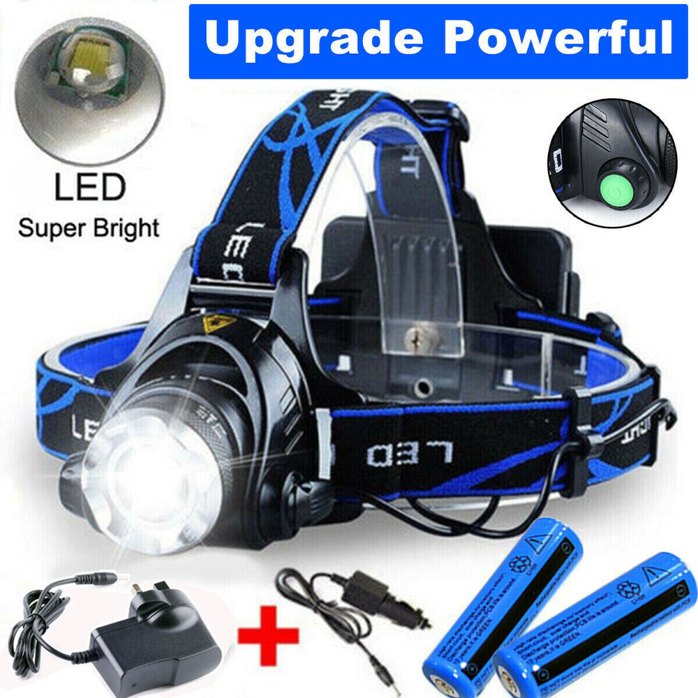NovaPeak 990000LM Rechargeable LED Zoom Headlamp Tactical - OpalDwell