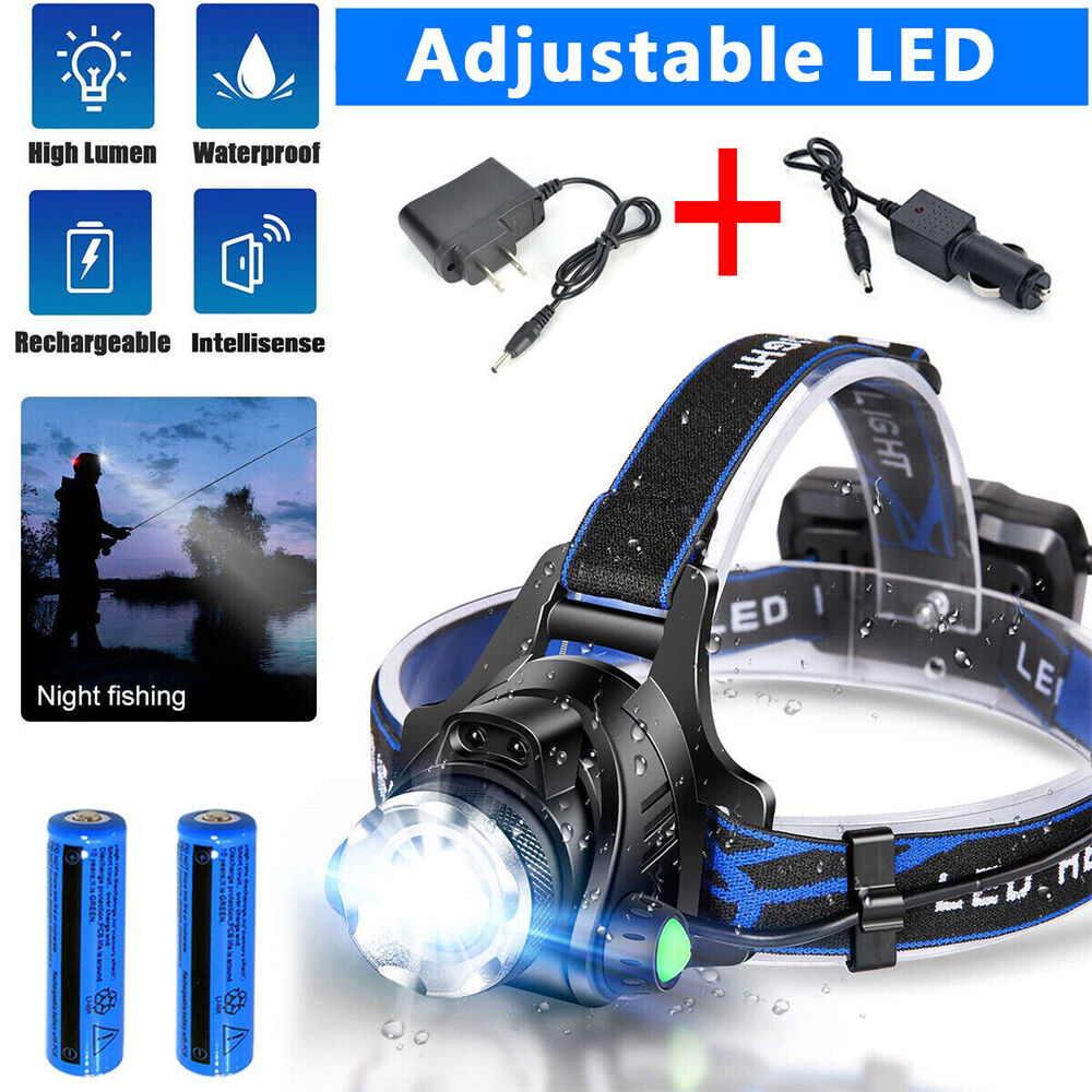 NovaPeak 990000LM Rechargeable LED Zoom Headlamp Tactical - OpalDwell