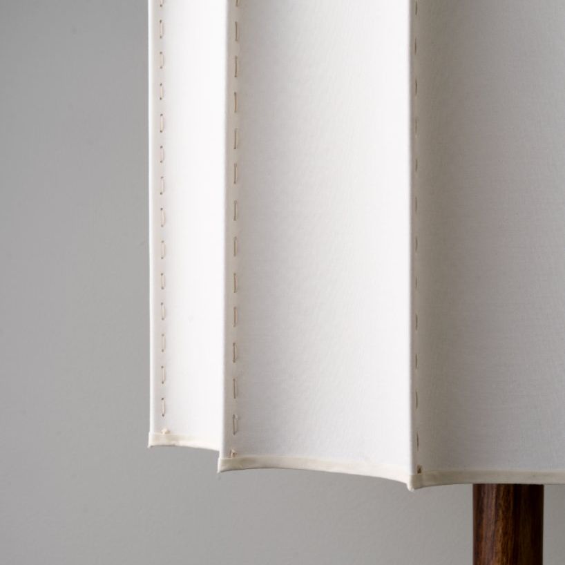 Astraeon Solid Wood Table & Floor Lamp with LED E27 OpalDwell