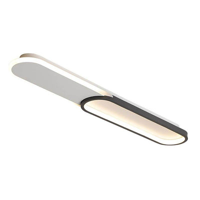 NovaLine | Rectangular LED Ceiling Light, Minimalist Design - OpalDwell