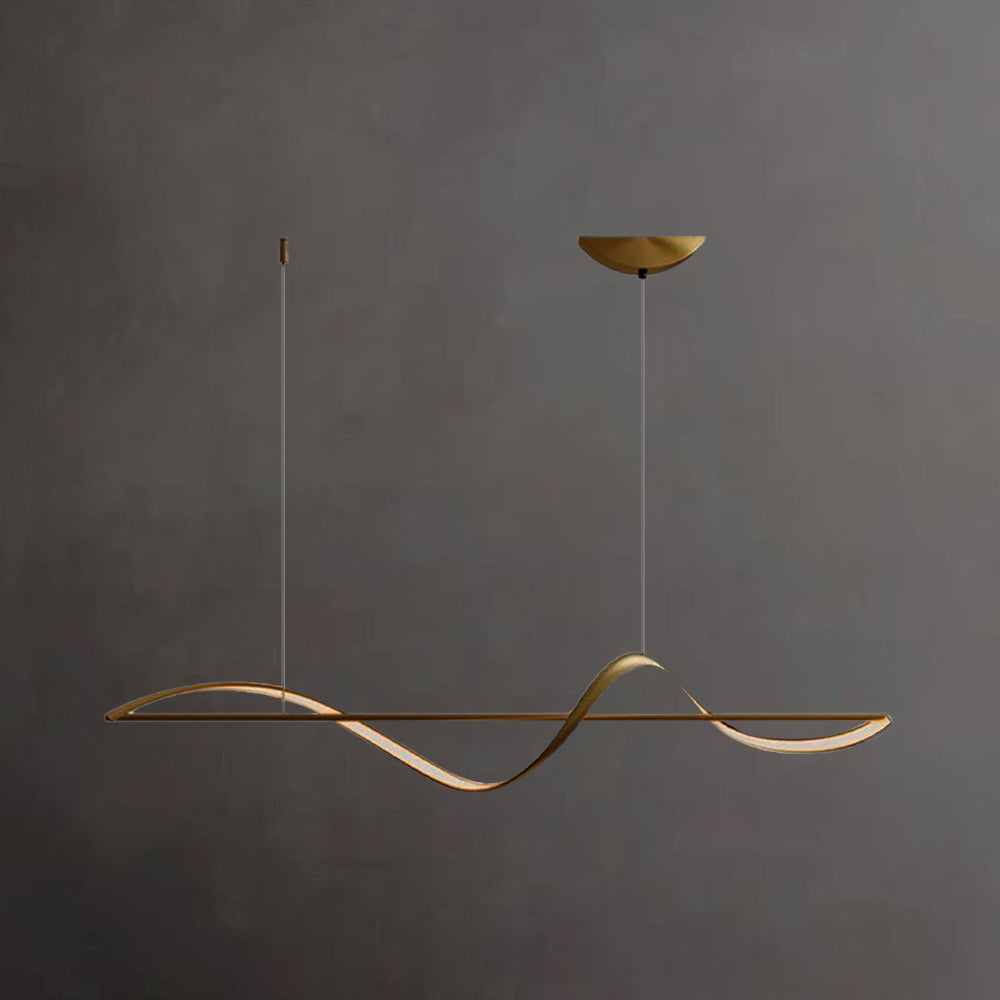 OrbaHalo Circular Metal Chandelier for Living Rooms - OpalDwell