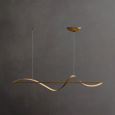 OrbaHalo Circular Metal Chandelier for Living Rooms - OpalDwell