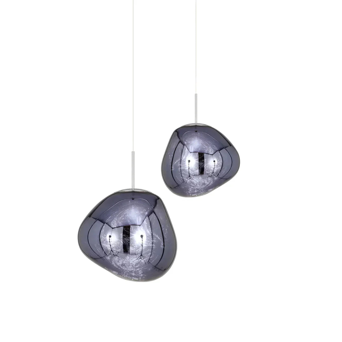 AstraLuma Lava Pendant Lights Four Color Glass Finish - OpalDwell