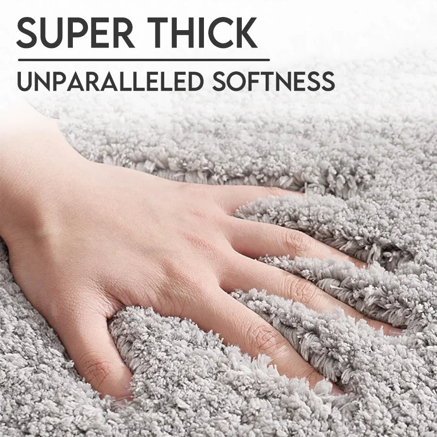 Aurelle Cloud Comfort Bathroom Rug OpalDwell