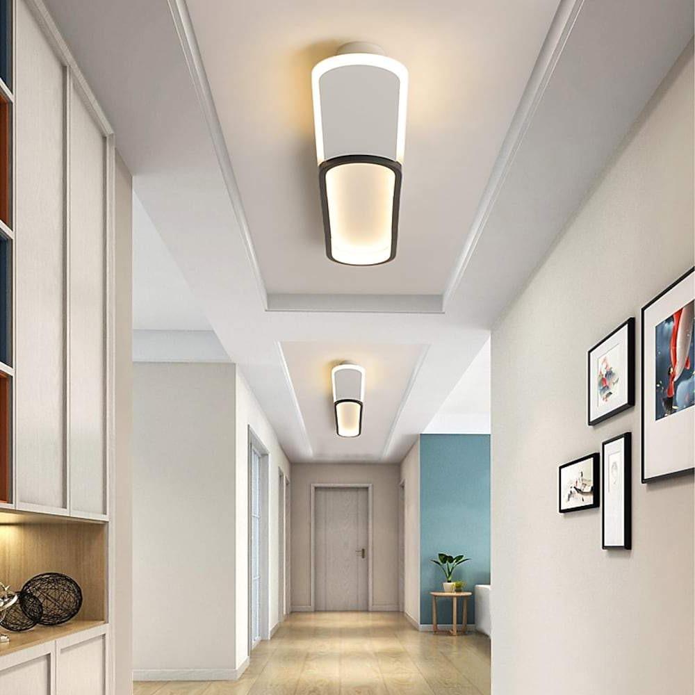NovaLine | Rectangular LED Ceiling Light, Minimalist Design - OpalDwell