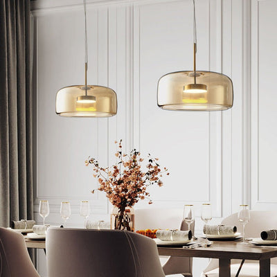 LumiVoyage Modern Hanging Lamp For Hotel Interiors OpalDwell