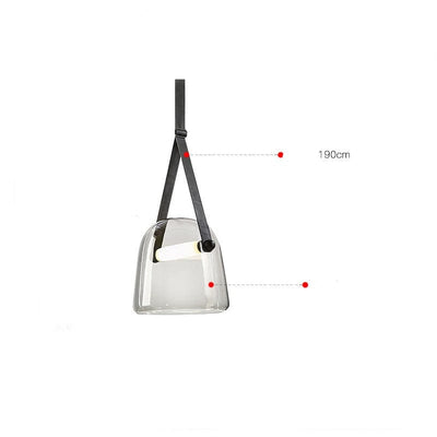 Kirrea Glass Belt Light | OpalDwell - OpalDwell