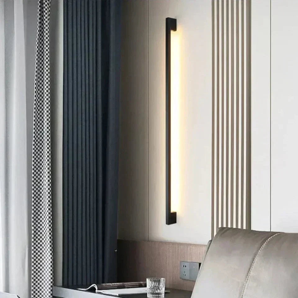 Nexora Slim LED Wall Lamp With Dimmable Lighting For Living Rooms And Bedrooms - OpalDwell