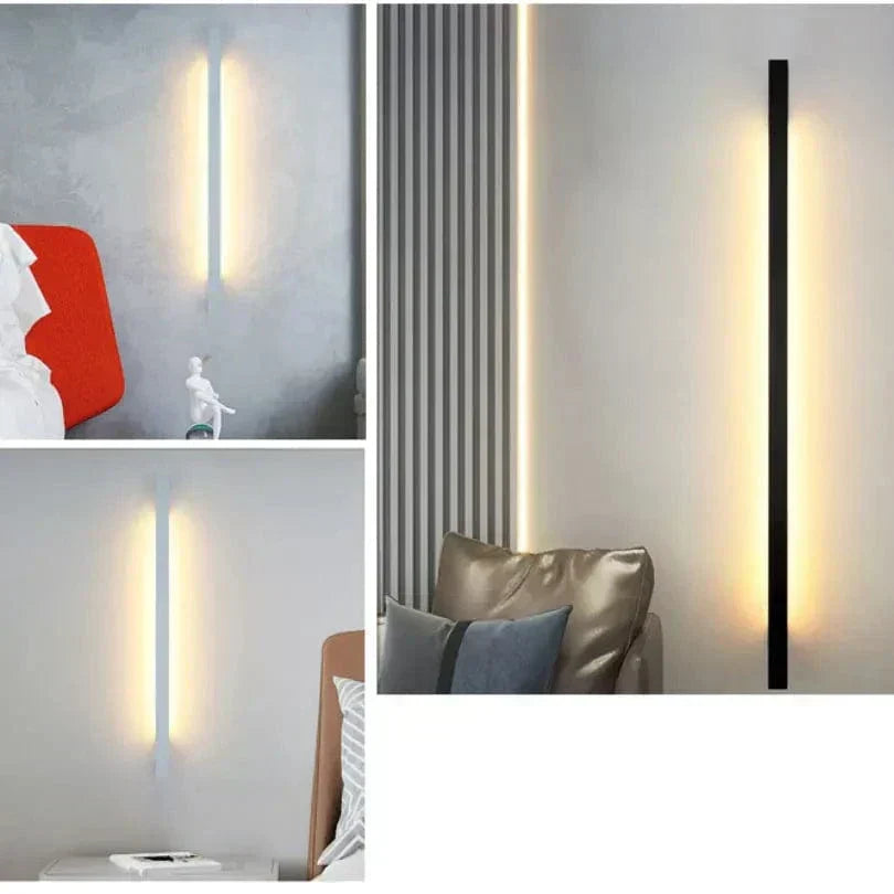Nexora Slim LED Wall Lamp With Dimmable Lighting For Living Rooms And Bedrooms - OpalDwell