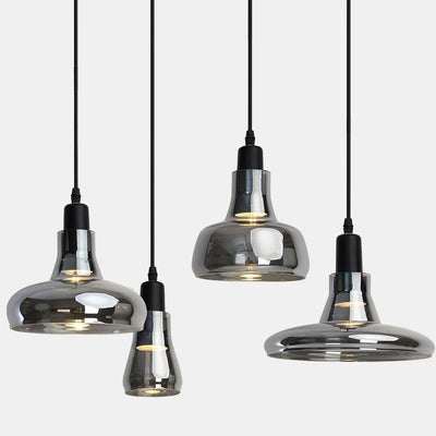 Marceline Art Deco Glass Pendant Lights | OpalDwell - OpalDwell