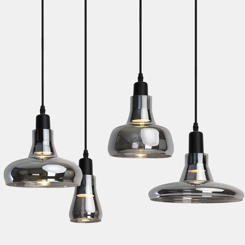 Marceline Art Deco Glass Pendant Lights | OpalDwell - OpalDwell