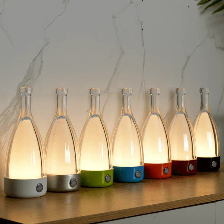LumaVine Rechargeable Wine Bottle Decorative Lamp Ambient - OpalDwell