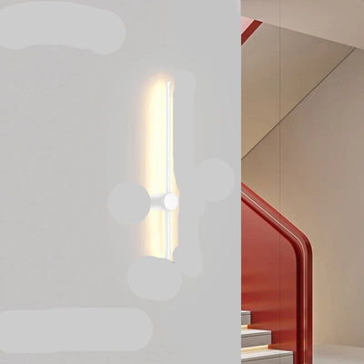 LumiNord Minimalist Wall Lamp With Soft Ambient LED - OpalDwell