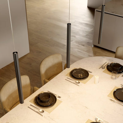 AeroLume Minimalist Pendant Light with LED Performance OpalDwell