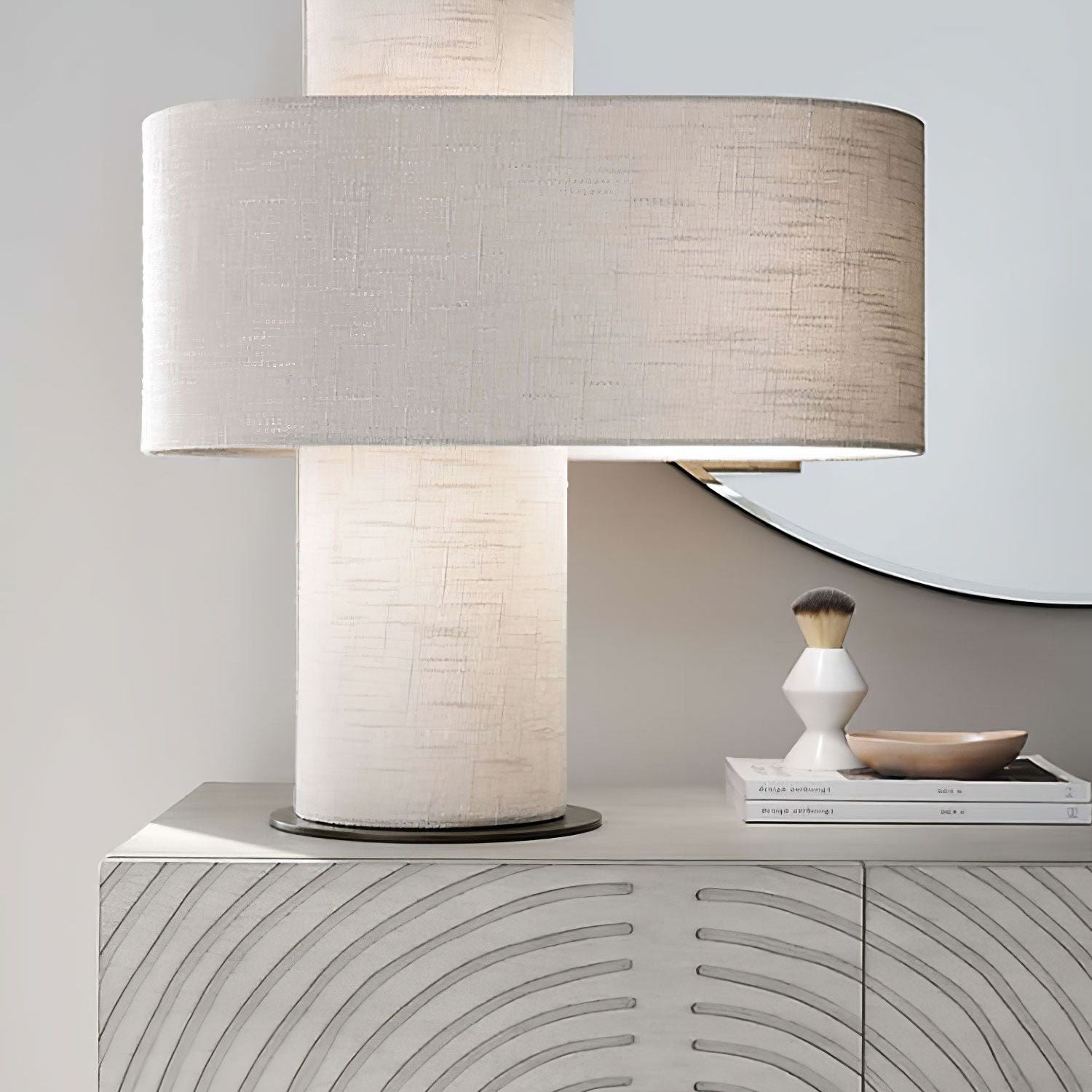 Aurelia Glow Table Lamp with Gentle Ambient Warm Light - OpalDwell