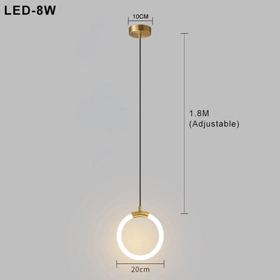 Nordic Minimal Pendant Lamp With Elegant Design Elements - OpalDwell