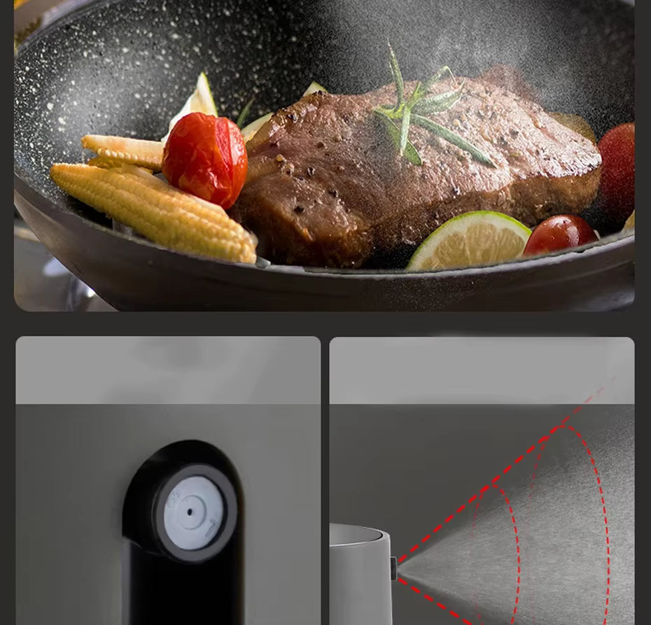 AureaMist Glass Oil Sprayer 250ml For Precise Dispensing Odorless Cooking - OpalDwell