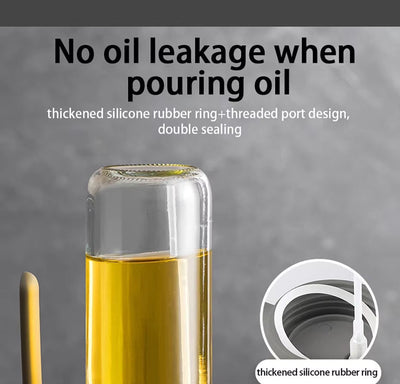 AureaMist Glass Oil Sprayer 250ml For Precise Dispensing Odorless Cooking - OpalDwell