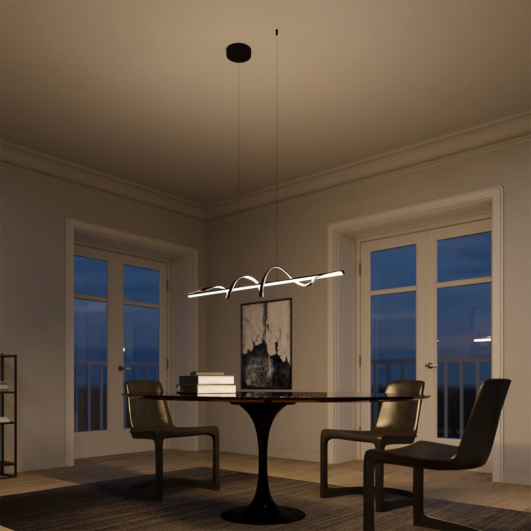 NovaLumen Glass Wall Lamp Modern LED Accent Light Elite - OpalDwell