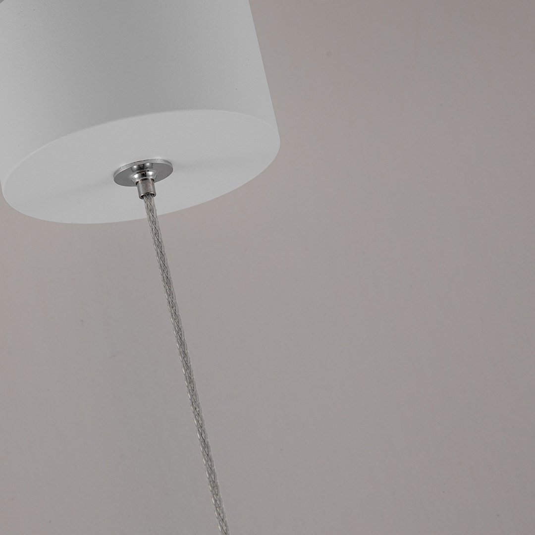AeroLume Minimalist Pendant Light with LED Performance OpalDwell