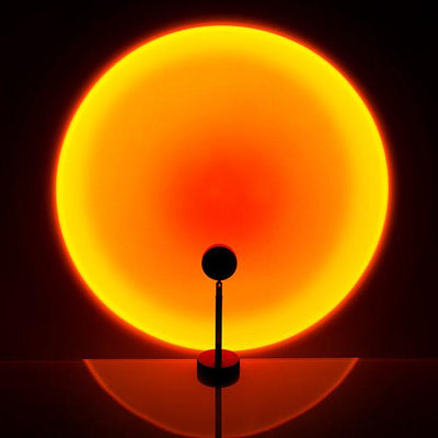 LumaVista Sunset Projector Lamp With Adjustable Tilt And Rotation - OpalDwell